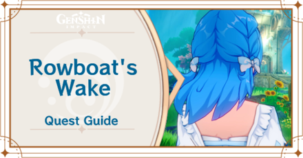 Genshin Impact - Rowboat