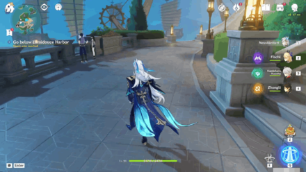 Genshin - Go Below Lumidouce Harbor