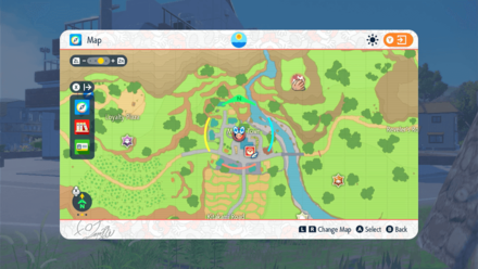 Pokemon Scarlet and Violet SV - Lovey-Dovey Couple Map Location