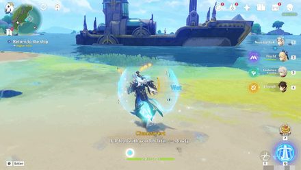 Genshin - Return to the Ship