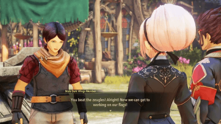Tales of Arise - Beyond the Dawn Meaning of the Flag Dark Wing Member End