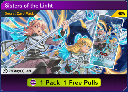 Master Duel - Sisters of the Light Free Pack in Shop