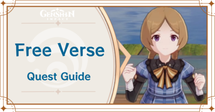 Genshin Impact - Free Verse World Quest Guide