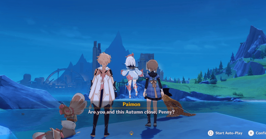 Genshin Free Verse - Talk to Penny