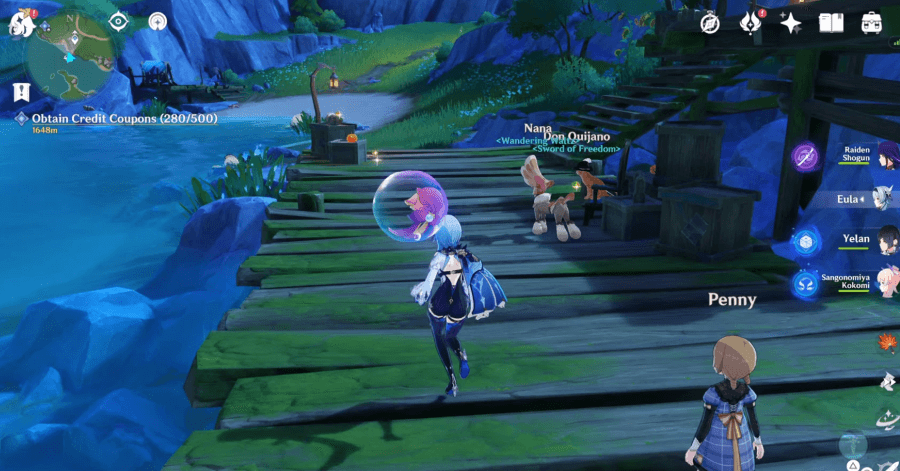 Genshin Free Verse - Try to understand what Don Quijano and Nana are saying