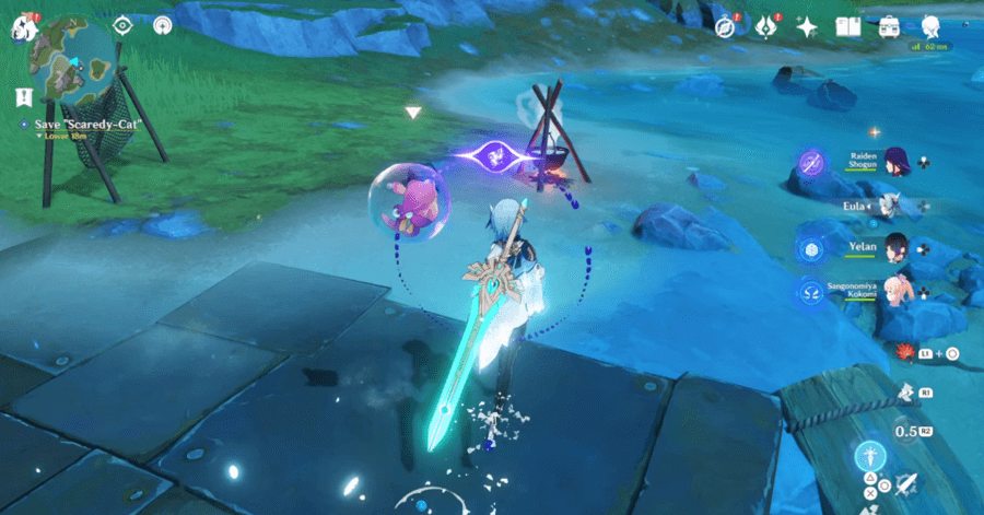 Genshin Free Verse - Save "Scaredy-Cat"