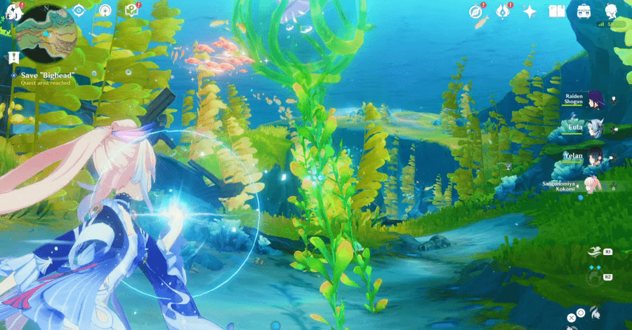 Genshin Free Verse - Save "Bighead"