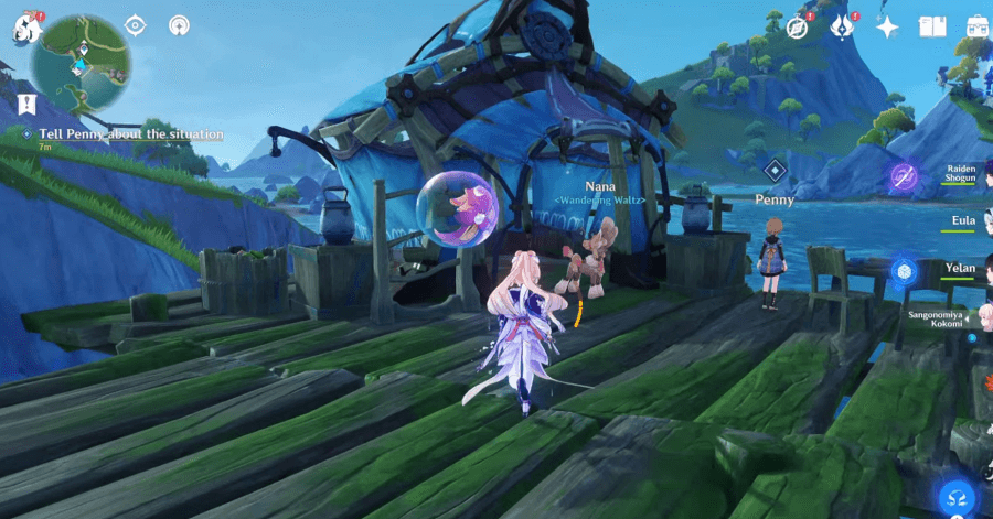 Genshin Free Verse - Tell Penny about the situation