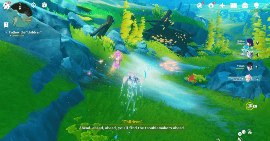 Genshin Free Verse - Follow the "children"