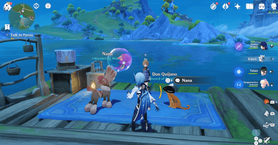 Genshin Free Verse - Go underwater and see the "children"