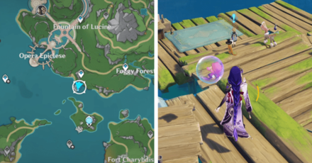 Genshin - Free Verse location