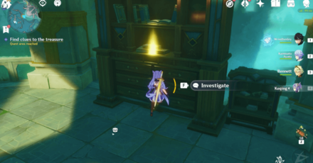 Genshin Impact - Wish-Fulfilling Treasure Hunt - Find the First Clue