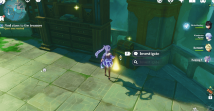 Genshin Impact - Wish-Fulfilling Treasure Hunt - Find the Second Clue