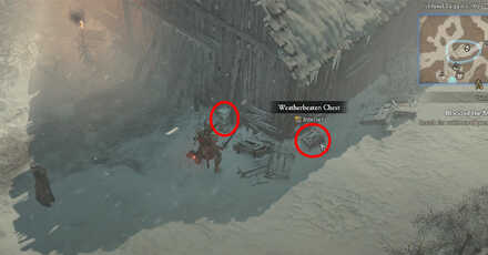 Diablo 4 - Interact with the Crate and Chest