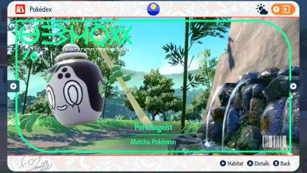 Pokemon Scarlet and Violet SV - Poltchageist Details