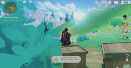 Genshin Impact - Happy Birthday - Total Quest Rewards