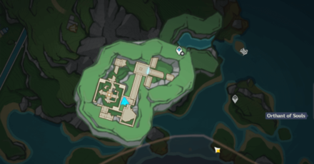 Genshin - Looking Glass Location - Orthant of Soul Location