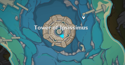 Genshin - Looking Glass Location - Tower of Gestalt Location