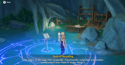 Genshin Impact Pursuit Walkthrough - Enter the world of Meditation through the Book of Revealing