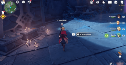 Genshin Impact Pursuit Walkthrough - Talk to the figure