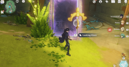 Genshin - Looking Glass Location - Fort Charybdis Ruins Overview