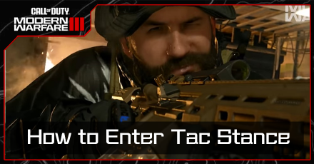 CoD MW3 - How to Enter Tac Stance