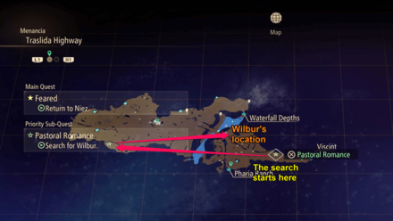 Tales of Arise - Pastoral Romance Wilbur location