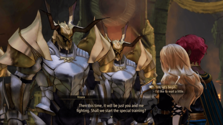 Tales of Arise - The Keeper of Wallets training grounds