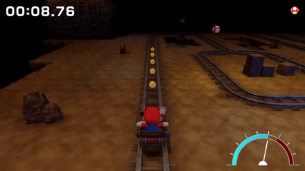 Super Mario RPG - Mine Car