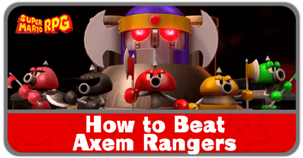 Super Mario RPG - How to Beat Axem Rangers