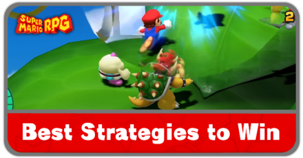 Super Mario RPG - Best Strategy to Win Battles