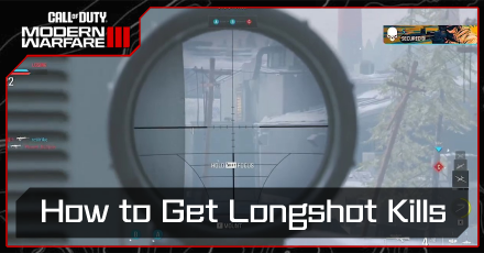 CoD MW3 - How to Get Longshot Kills