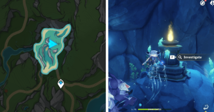 Genshin - Furious Mouth of the Spring Teardrop Key