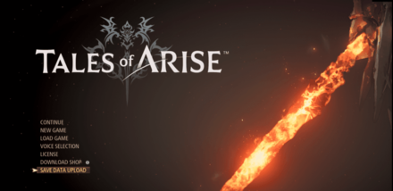 Tales of Arise - Save Data Upload