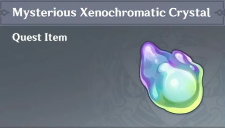 Genshin Impact - How to Get Mysterious Xenochromatic Crystal and Effects