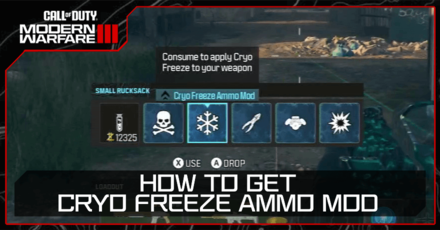 MW3 Zombies - How to Get Cryo Freeze Ammo Mod