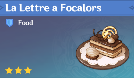 Genshin Impact - How to Get La Lettre a Focalors and Effects