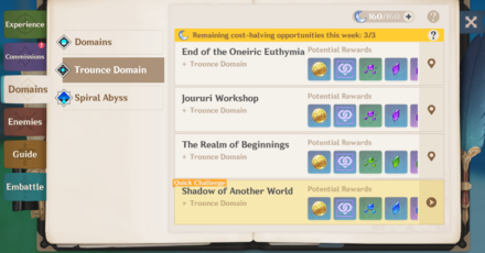 Genshin - Quick Challenge