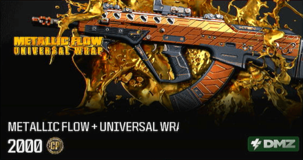 MW3 Metallic Flow + Universal Wrap