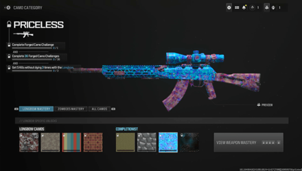 Modern Warfare 3 - Priceless Camo