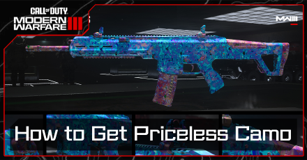 Modern Warfare 3 - How to Get Priceless Camo