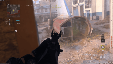 Modern Warfare 3 - Scrapyard Hiding Spot