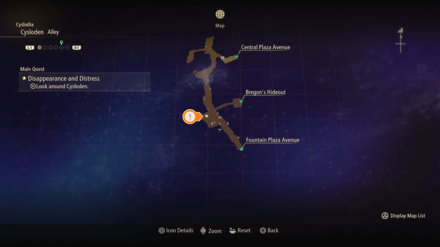 Tales of Arise - Cysloden Alley Map