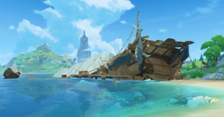 Genshin - Fontaine Viewpoint - The Drunkard