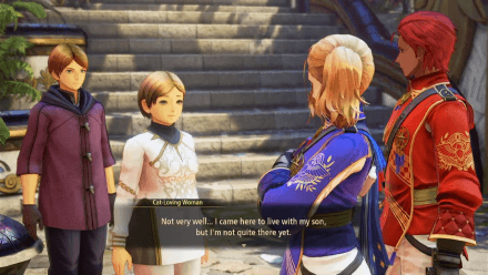 Tales of Arise - Goodwill Ambassador Zareh Sub-Quest Cat-Loving Woman