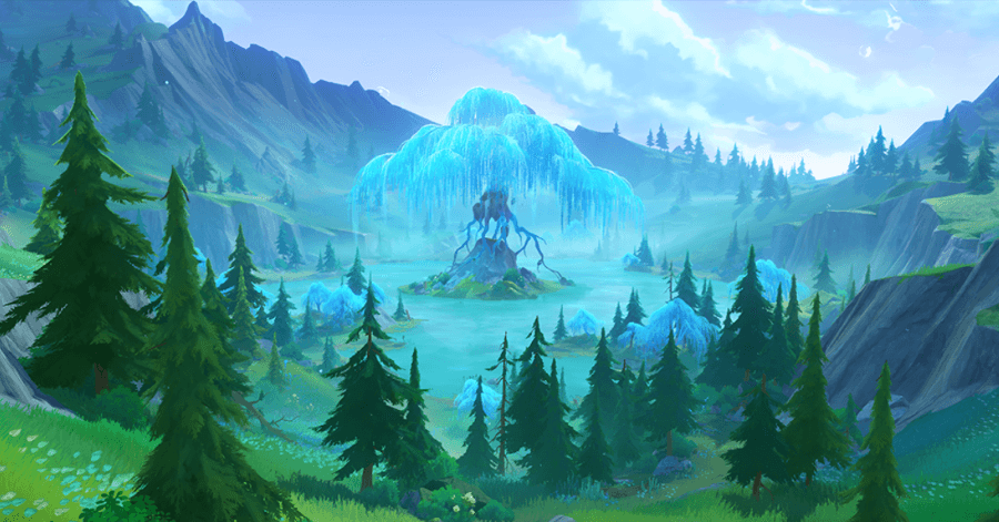 Genshin Impact - Fontaine Viewpoint - Erinnyes