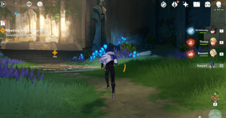 Genshin Impact Meeting Is Also Parting Walkthrough - Keep moving