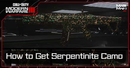 Modern Warfare 3 - How to Get Serpentinite