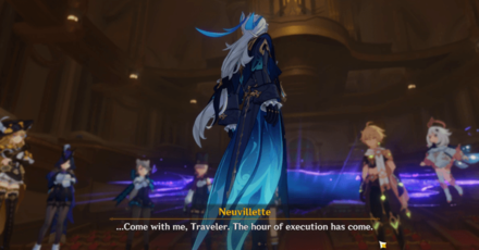 Genshin Impact The Opera of Noirceur and Blancheur Walkthrough - Enter the Primordial Sea with Neuvillette