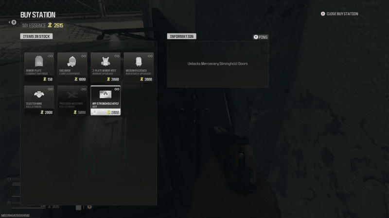 MW3 Buy Stronghold Keycards